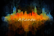 Atlanta City Skyline Hq v4