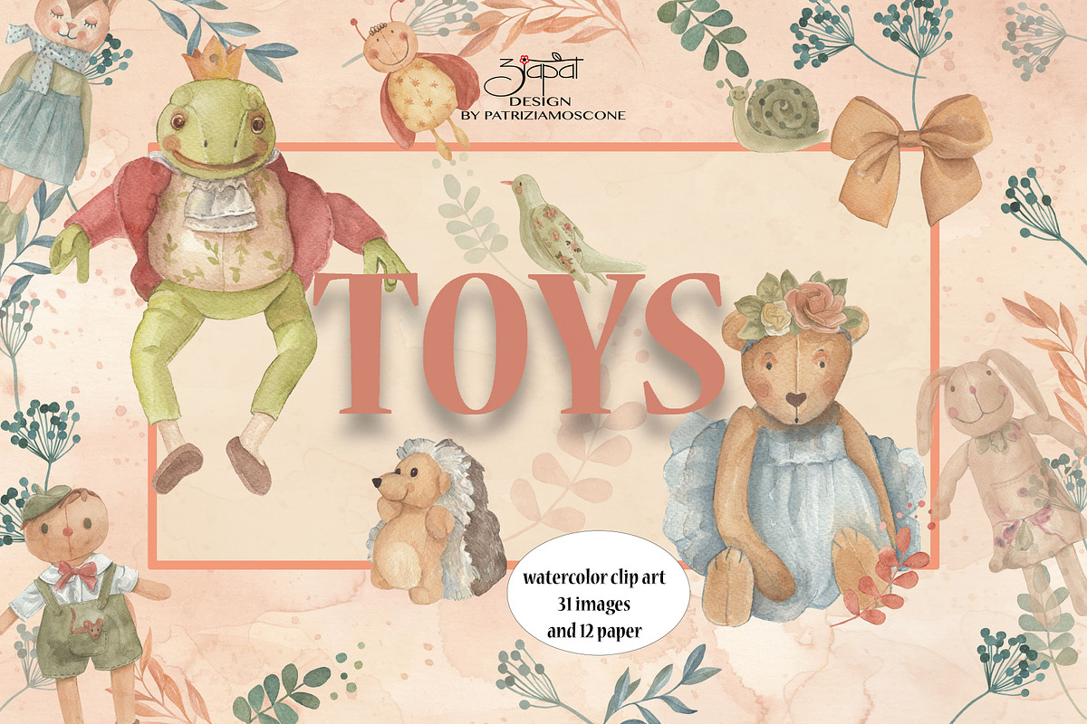 Toys in Illustrations - product preview 8