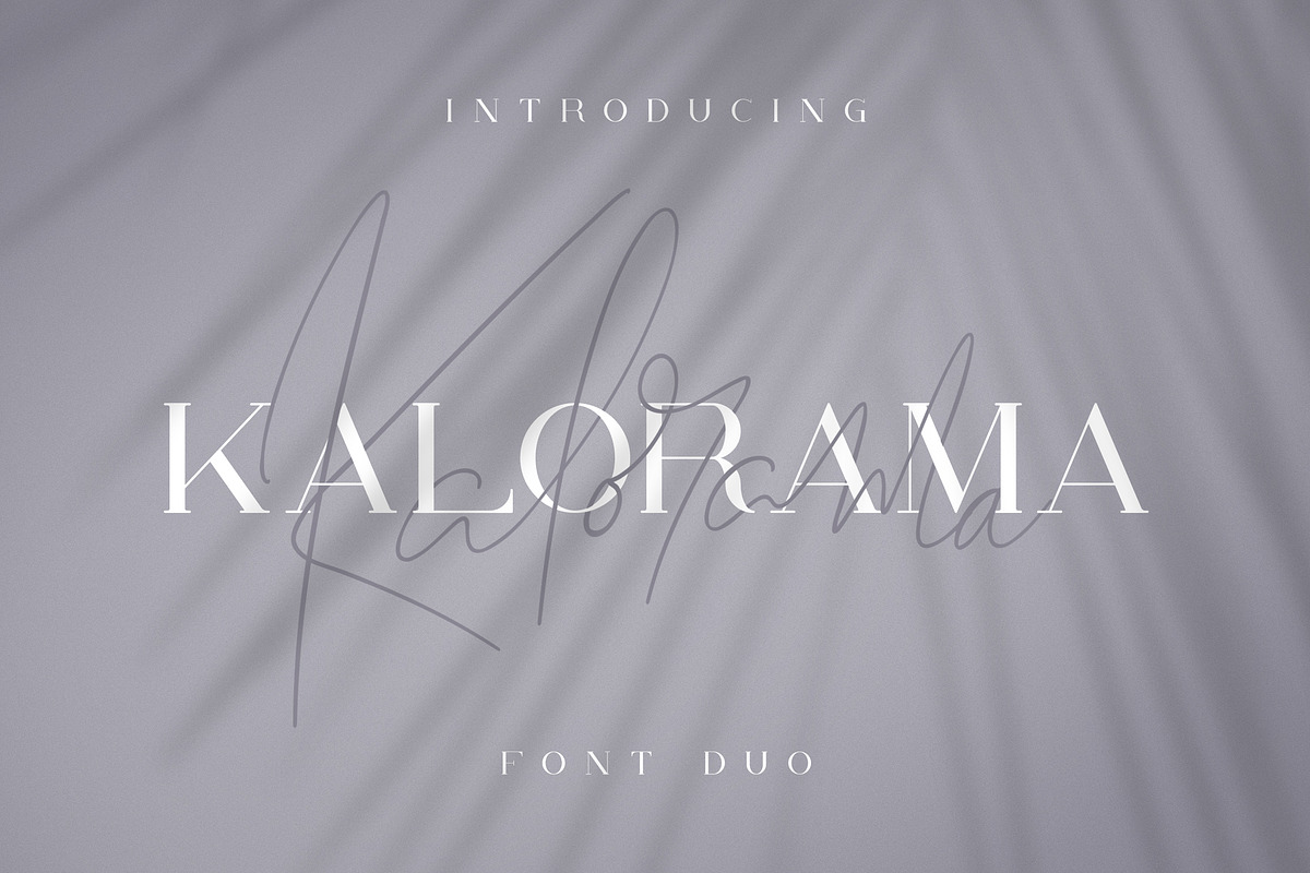 Kalorama - Font duo in Script Fonts - product preview 8