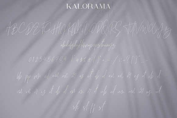 Kalorama - Font duo in Script Fonts - product preview 8