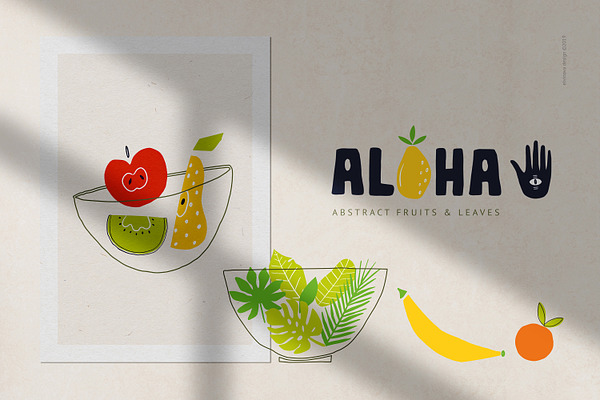 Aloha! Abstract Fruits