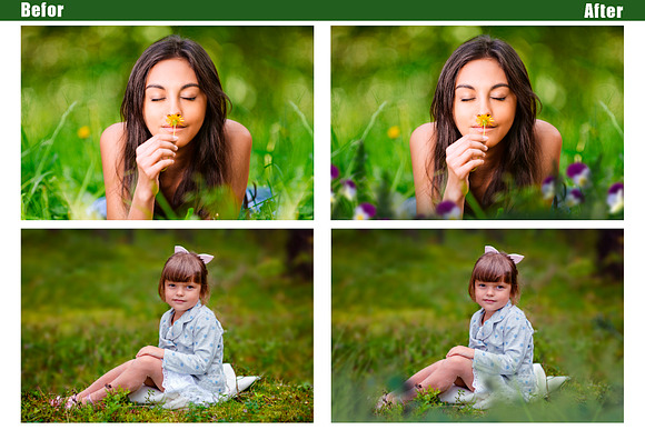 45 Grass and Flowers Photo Overlays in Add-Ons - product preview 1