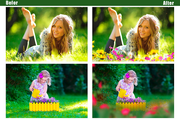 45 Grass and Flowers Photo Overlays in Add-Ons - product preview 2