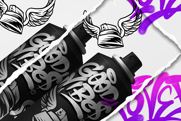 GRAFFITI FAT FONT in Display Fonts - product preview 4
