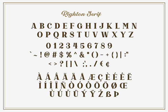 Righton - Script & Serif Font Duo in Display Fonts - product preview 8