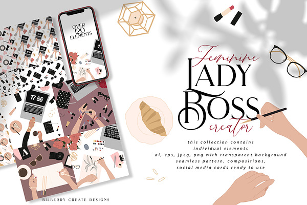 Feminine Lady Boss creator