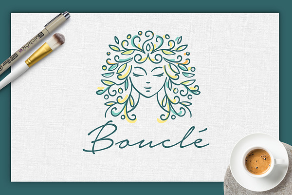 Bouclé Logo Template