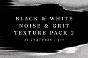 B&W Noise and Grit Texture Pack 2