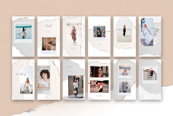 Ripped Paper 24 Instagram in Instagram Templates - product preview 5