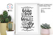 In Our Home Let Love Abide Printable