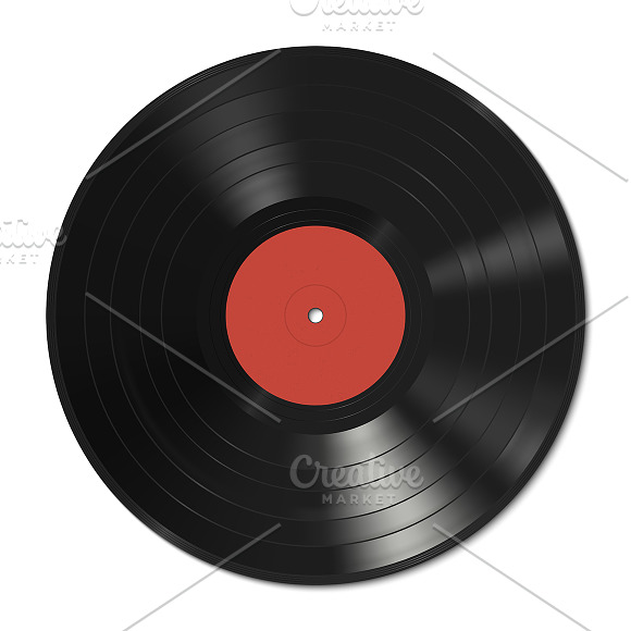 Vinyl records in Objects - product preview 1