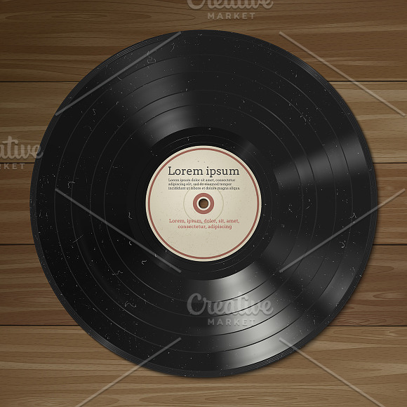 Vinyl records in Objects - product preview 2