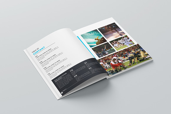 Sport Magazine in Magazine Templates - product preview 1