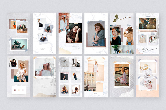 MoodBoard - 24 Instagram in Instagram Templates - product preview 5