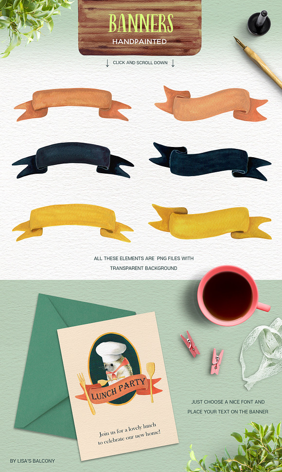 The Foodie Kit - Food Illustrations in Illustrations - product preview 9