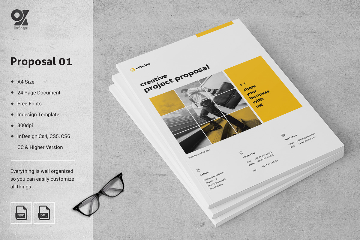 Proposal Bundle in Brochure Templates - product preview 8