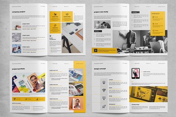 Proposal Bundle in Brochure Templates - product preview 2