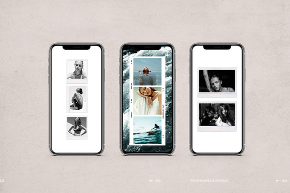 100 Film Frames & Instant Templates in Instagram Templates - product preview 2