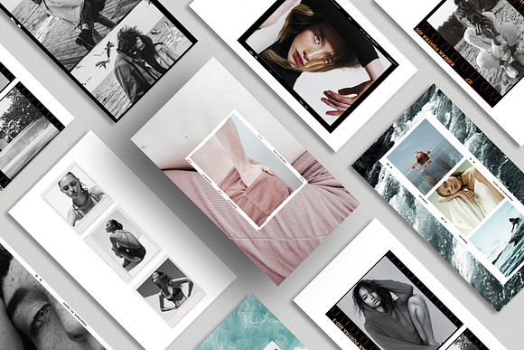 100 Film Frames & Instant Templates in Instagram Templates - product preview 3