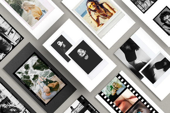 100 Film Frames & Instant Templates in Instagram Templates - product preview 11