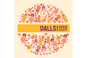 Little dolls collection banner