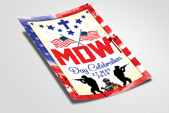Independence / Memorial Day Flyer in Flyer Templates - product preview 1