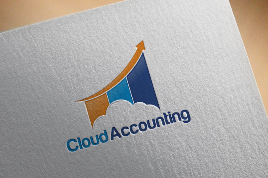 Cloud Accounting Logo in Logo Templates - product preview 8