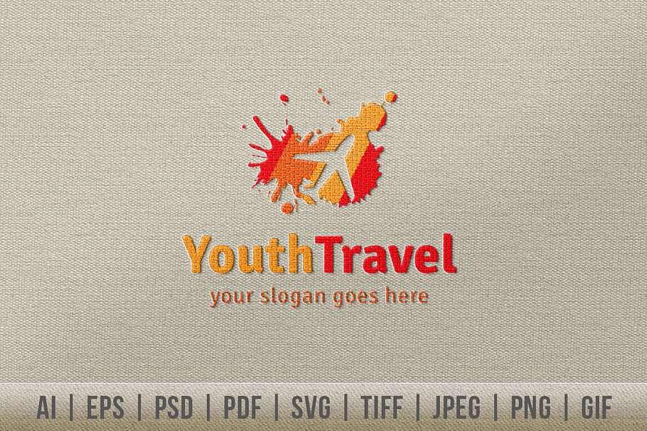 Youth Travel Logo in Logo Templates - product preview 8