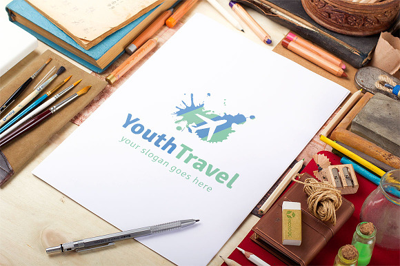 Youth Travel Logo in Logo Templates - product preview 1