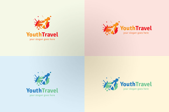 Youth Travel Logo in Logo Templates - product preview 3