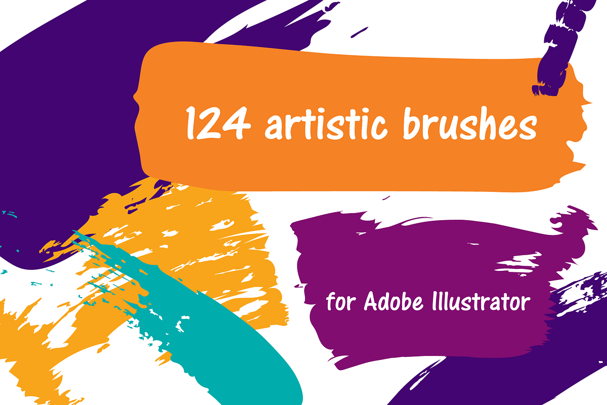 124 vector brushes in Add-Ons - product preview 8