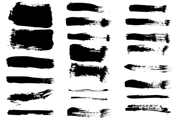 124 vector brushes in Add-Ons - product preview 1