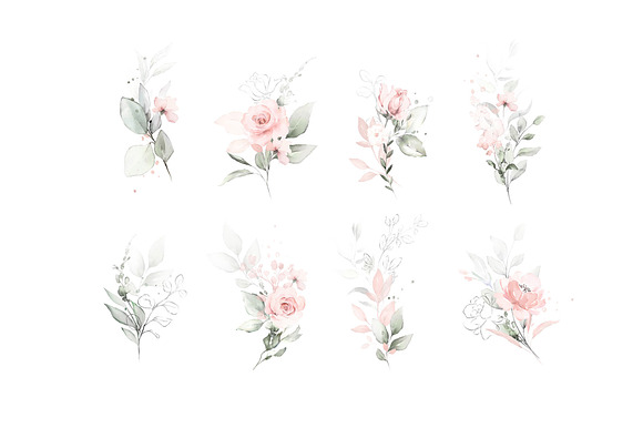 Gentle Touch Watercolor collection in Illustrations - product preview 3