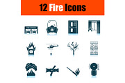 Fire Icon Set