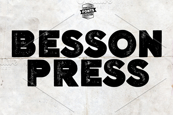 Besson - 2 vintage fonts
