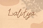 Lalitya Script Font