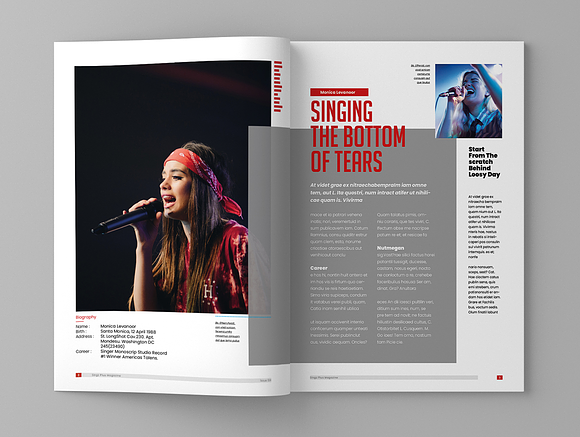 Singzplus - Magazine Template in Magazine Templates - product preview 5