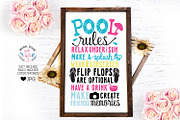 Pool Rules Printable