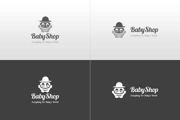 Baby Shop Logo in Logo Templates - product preview 4