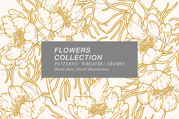 Vintage floral illustrations in Illustrations - product preview 3