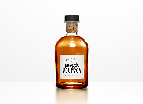 Peach Bourbon in Display Fonts - product preview 2