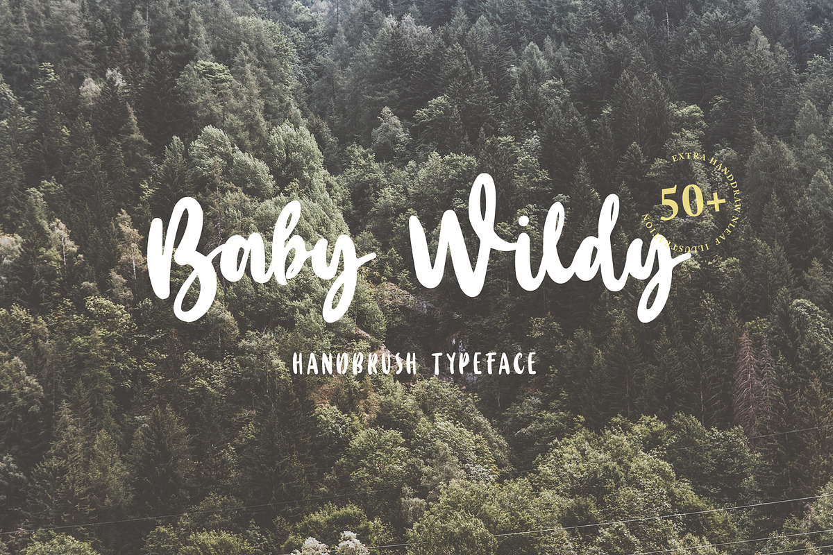 Baby Wildy in Script Fonts - product preview 8