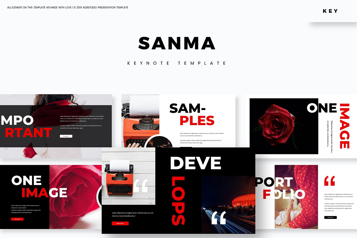 Sanma - Keynote Template in Keynote Templates - product preview 8