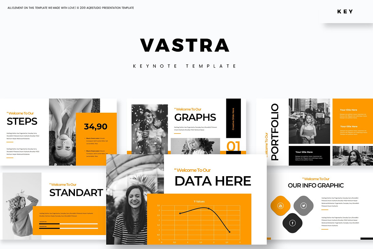 Vastra - Keynote Template in Keynote Templates - product preview 8