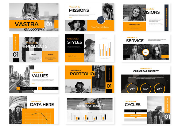 Vastra - Keynote Template in Keynote Templates - product preview 1
