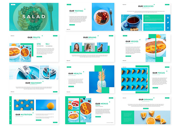 Salad - Keynote Template in Keynote Templates - product preview 1