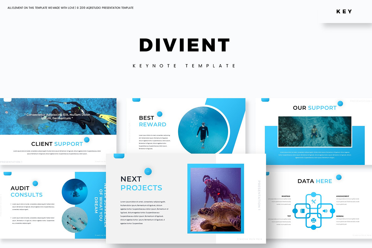 Divient - Keynote Template in Keynote Templates - product preview 8