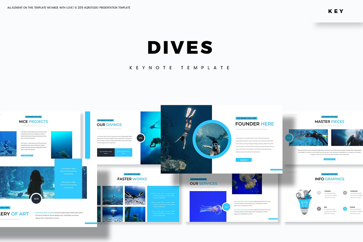 Dives - Keynote Template in Keynote Templates - product preview 8