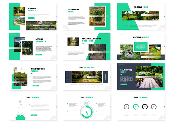 Greene - Keynote Template in Keynote Templates - product preview 2