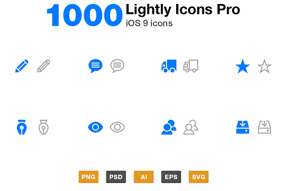 Lightly Icons Pro in Graphics - product preview 3